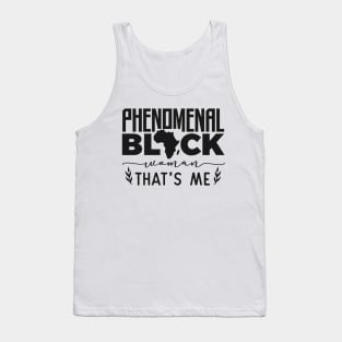 Phenomenal Black Woman That's Me Tank Top